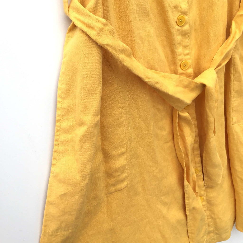 robe jaune vintage